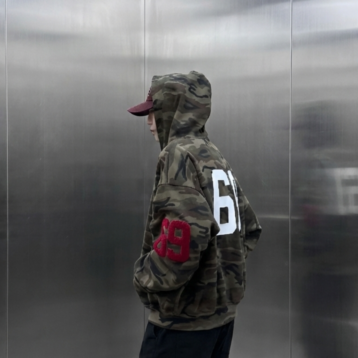 69 soldiers 短版 迷彩厚磅外套