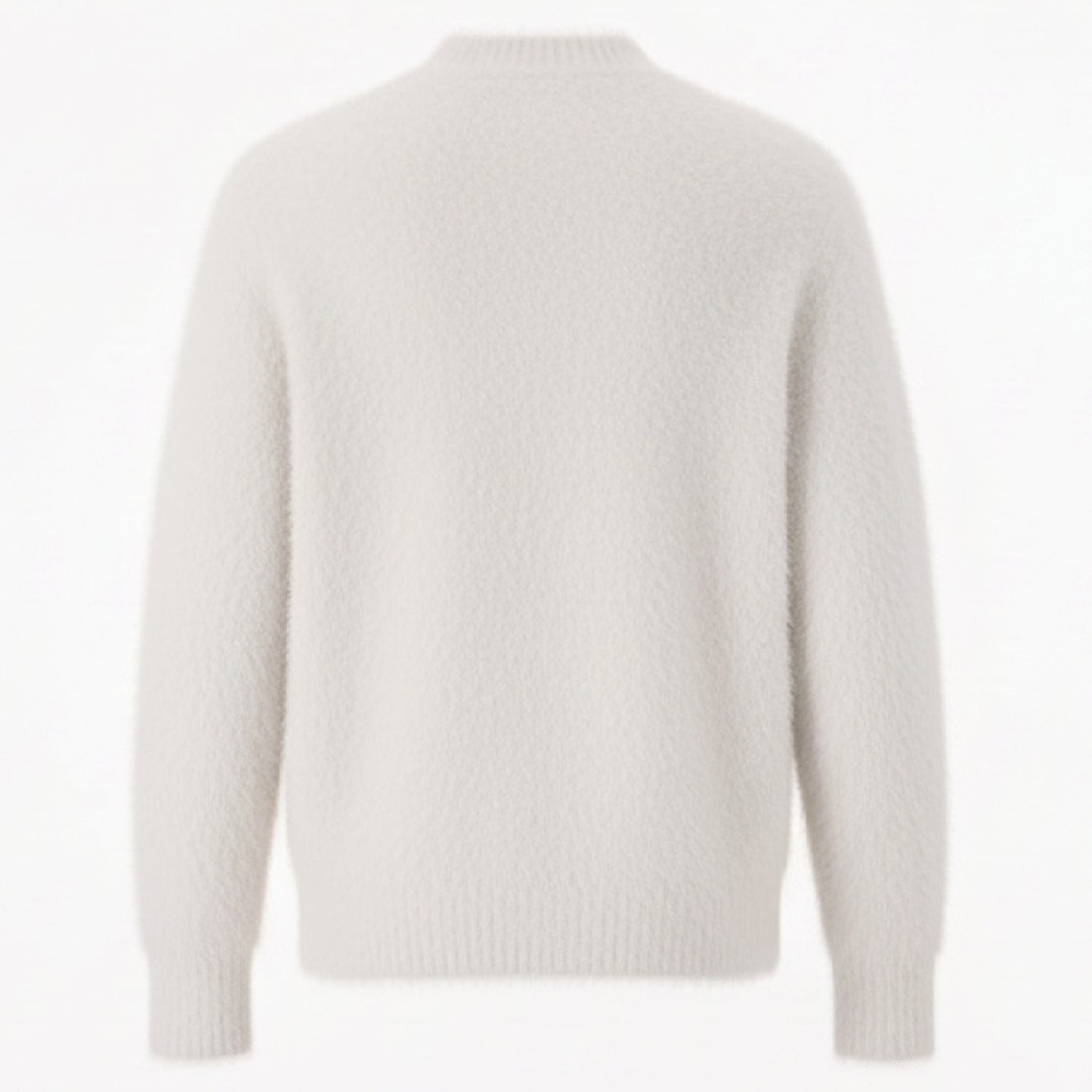 韓系雲絨毛 圓領針織毛衣