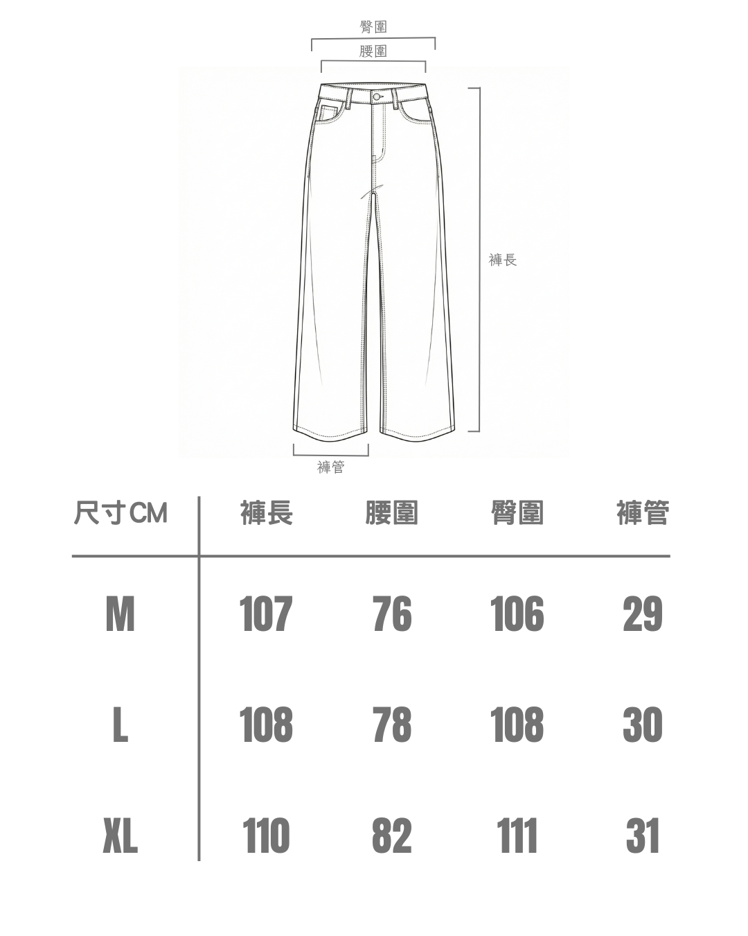 正韓開版 韓系高腰雕塑丹寧褲