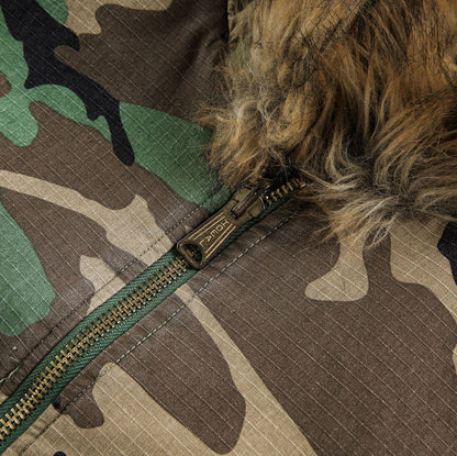 【SEMPLICITA】BOXY迷彩座山雕 雙面可穿式