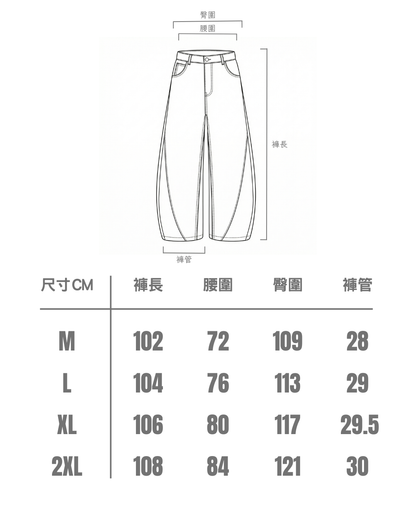 (少量現貨) 美式漸層豹紋 彎刀褲