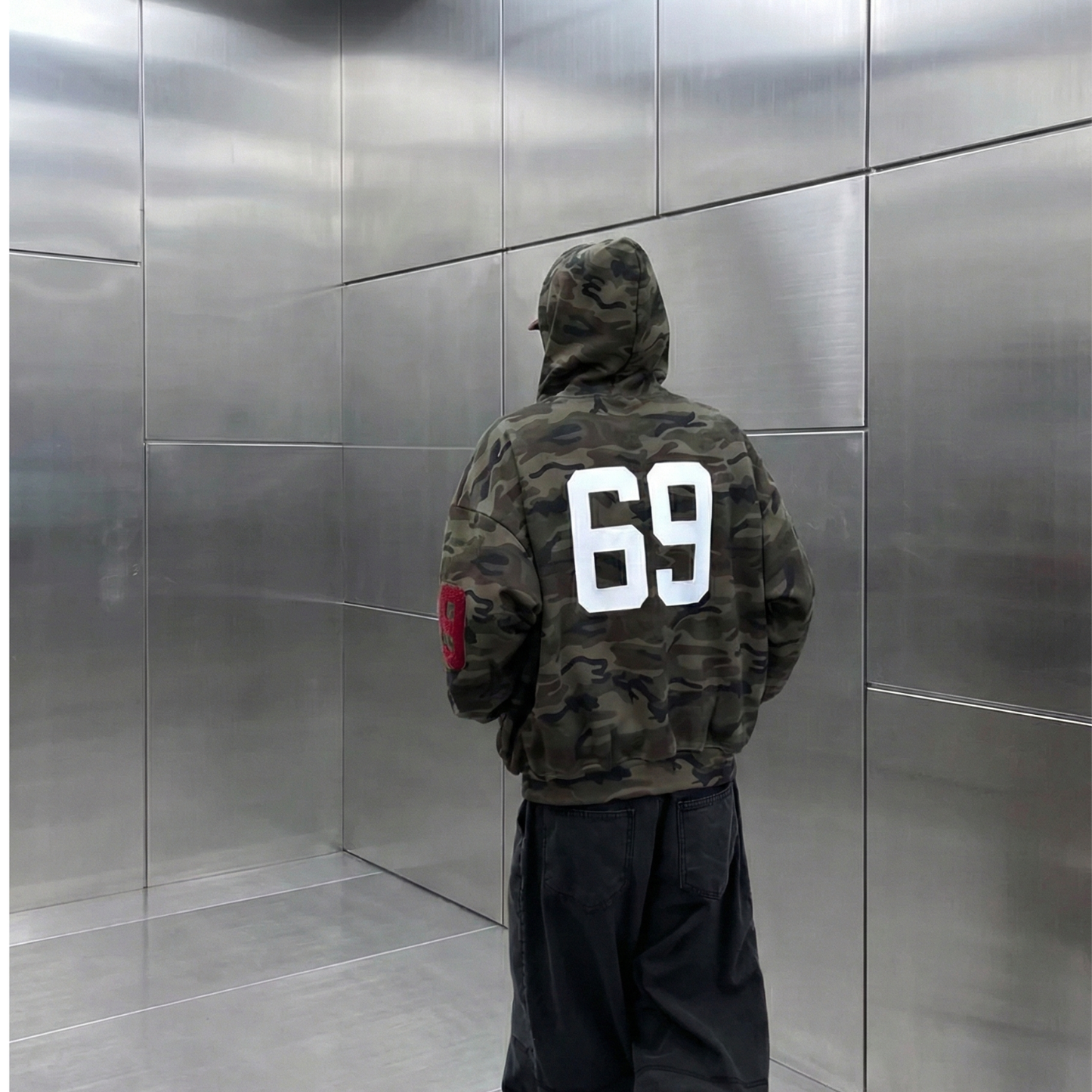 69 soldiers 短版 迷彩厚磅外套