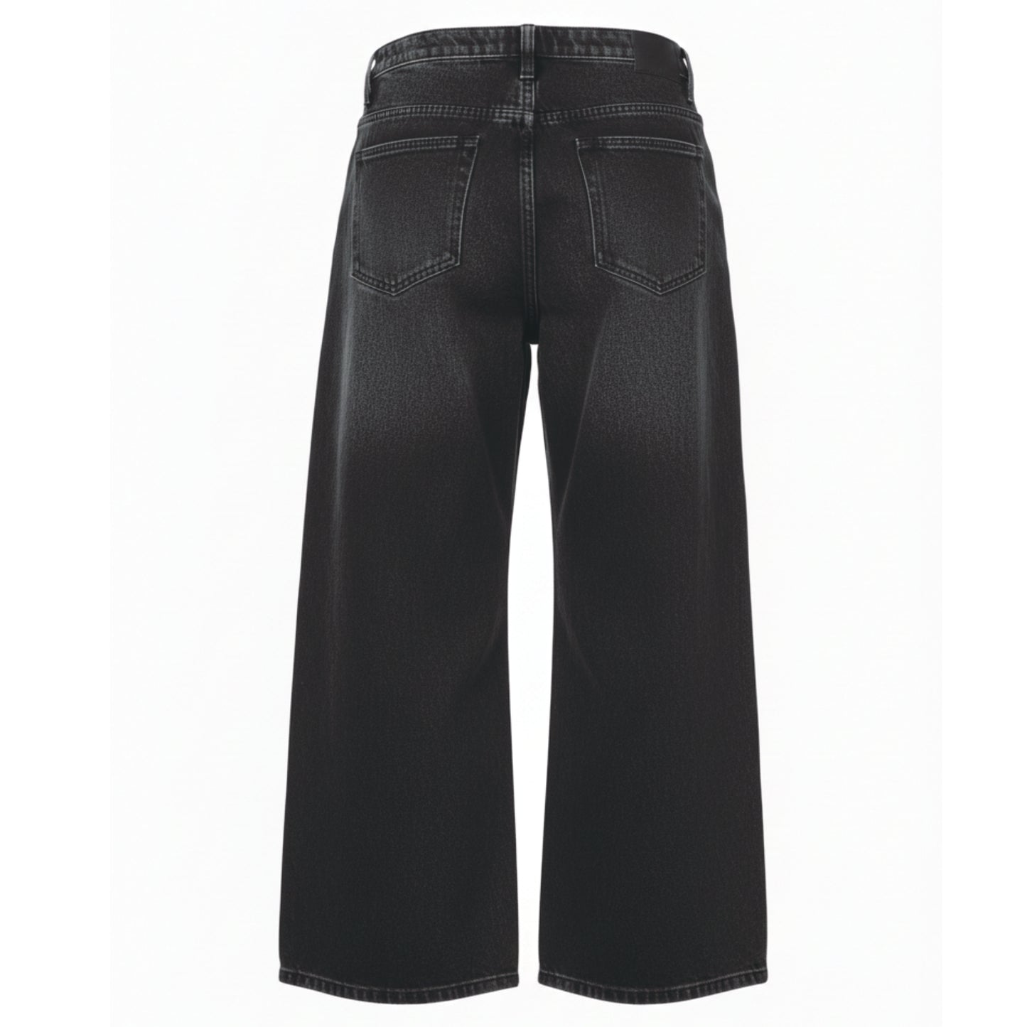 高階客製化 美式黑刷洗色丹寧褲