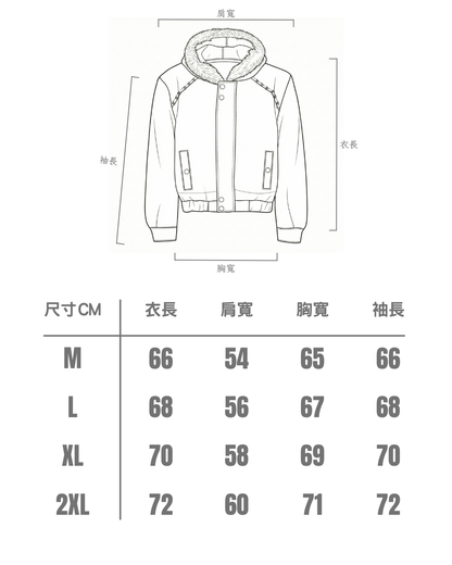 ARGUE Boxy 美式座山雕大毛領  加厚皮夾克