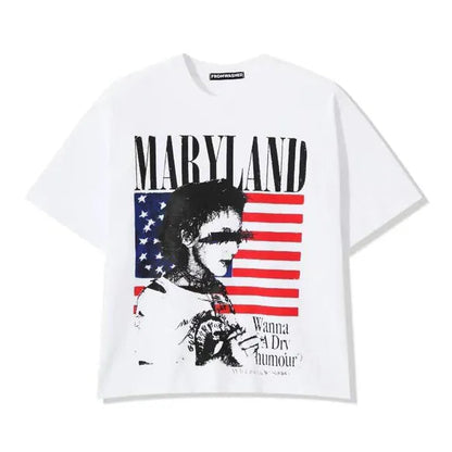 韓國小品 USA Boxy 高磅短袖【高質版型】