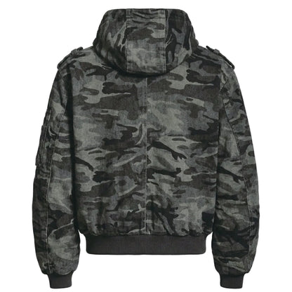 Cleanfit Boxy短版 vintage迷彩夾克