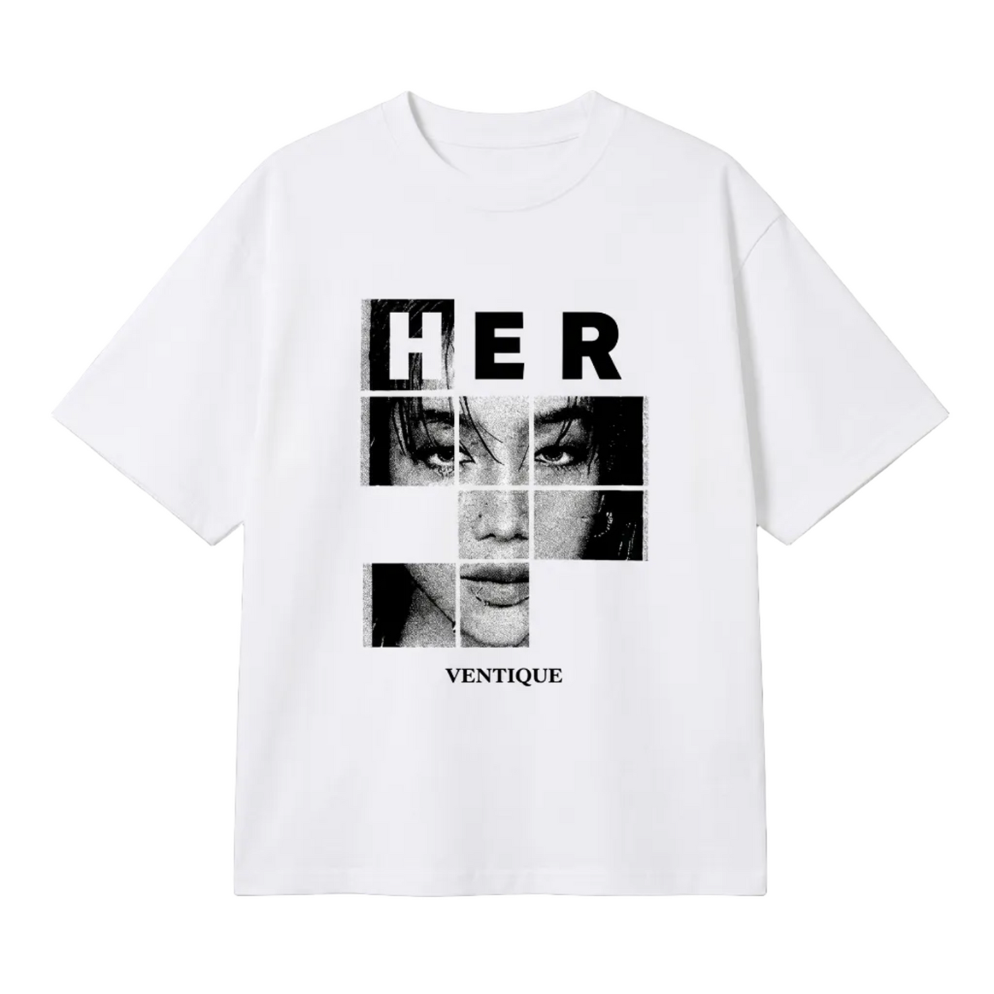 韓國🇰🇷 VENTIQUE 像素相片短袖