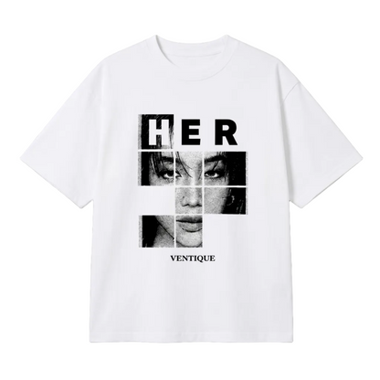 韓國🇰🇷 VENTIQUE 像素相片短袖
