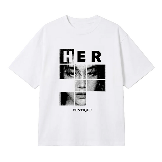 韓國🇰🇷 VENTIQUE 像素相片短袖