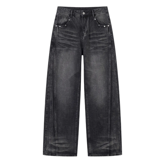 【4/1 發售】重磅 側解構剪裁設計 彎刀褲