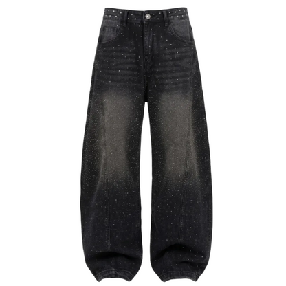 【4/1 發售】星辰滿鑽 暗黑彎刀褲 大推 !