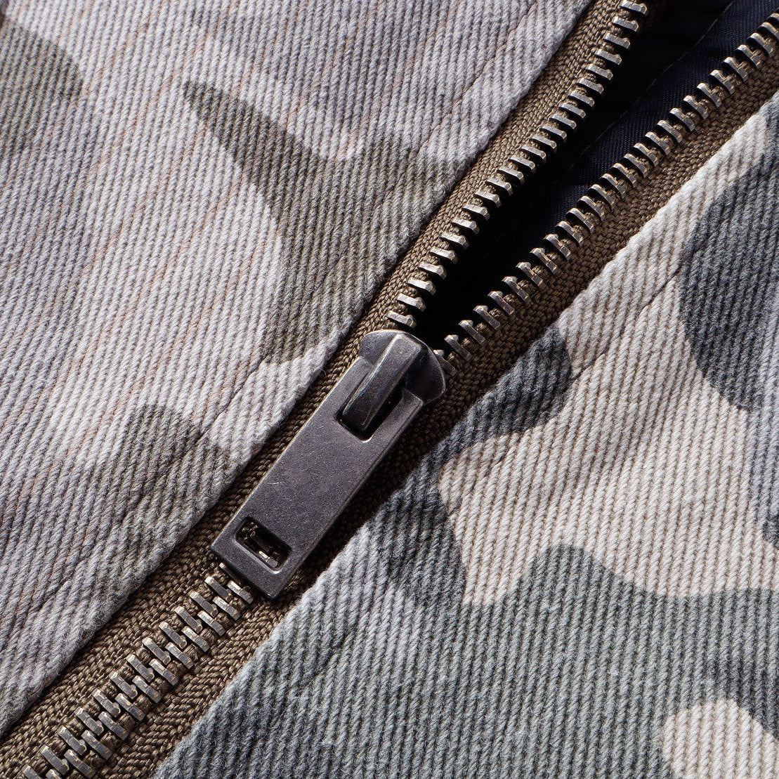 限量 日規 カモフラ 迷彩撞色飛機扣夾克【頂匠工藝】