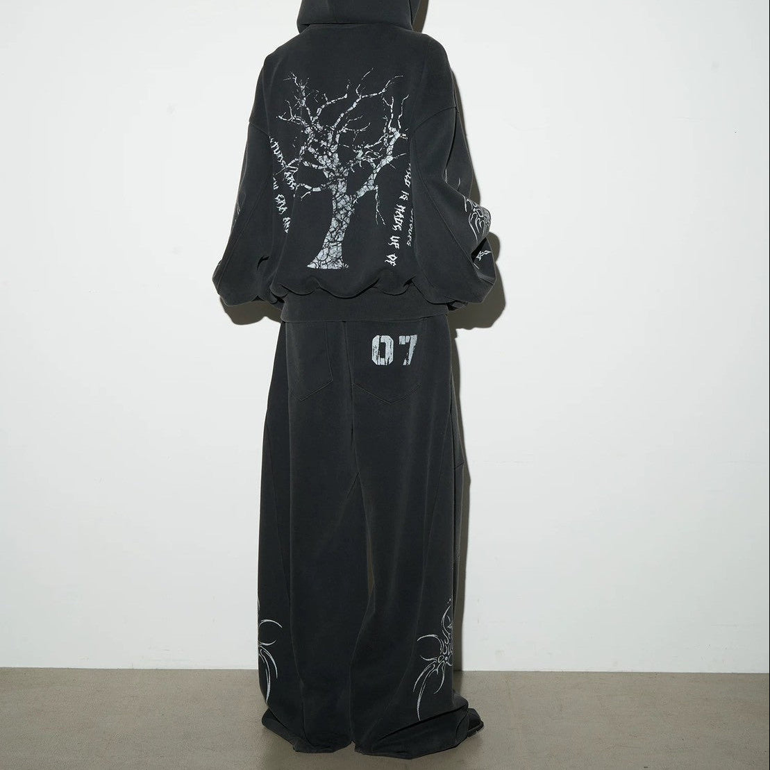 【4/1 發售】 街頭 刺青水洗 重磅彎刀褲