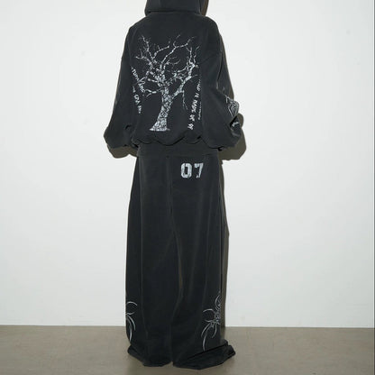 【4/1 發售】 街頭 刺青水洗 重磅彎刀褲