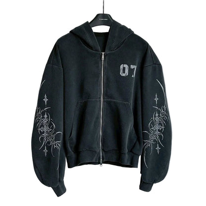 【4/1 發售】街頭 刺青水洗 Boxy 短寬外套