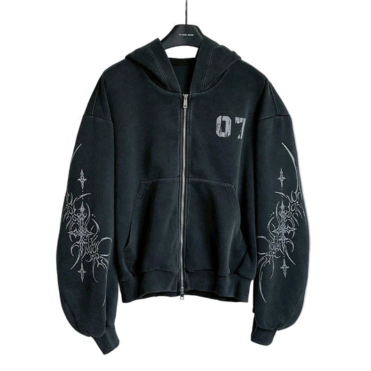 【4/1 發售】街頭 刺青水洗 Boxy 短寬外套