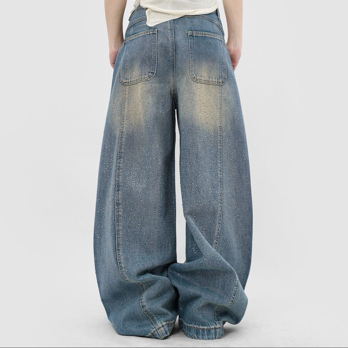 【4/1 發售】星辰滿鑽 落地彎刀褲 大推 !