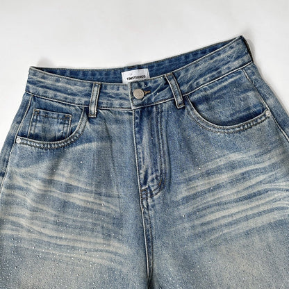 【4/1 發售】星辰滿鑽 落地彎刀褲 大推 !