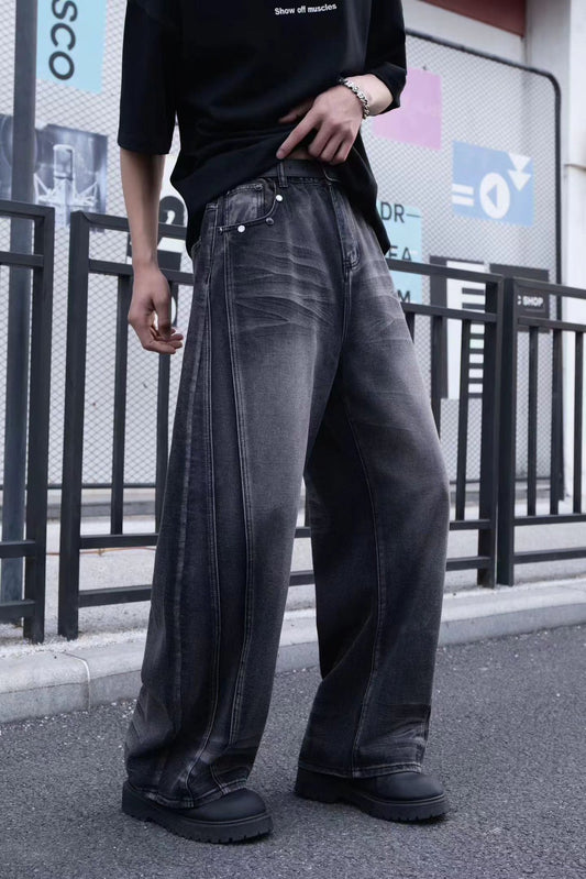 【4/1 發售】重磅 側解構剪裁設計 彎刀褲