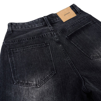 【4/1 發售】高磅 刷色七分丹寧褲