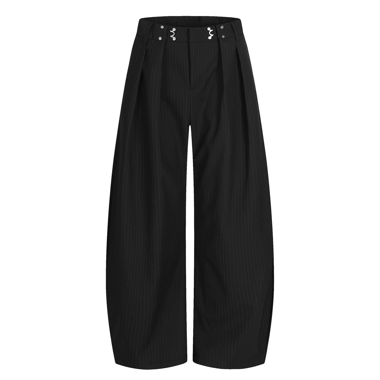 【4/1 發售】日規金屬調節 繭型西裝褲【残り僅か】