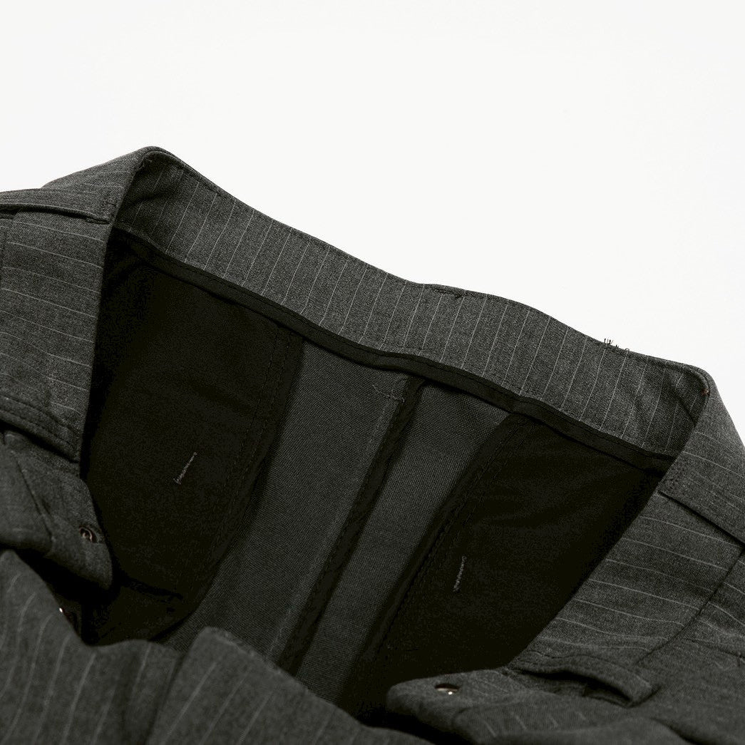 【4/1 發售】日規金屬調節 繭型西裝褲【残り僅か】