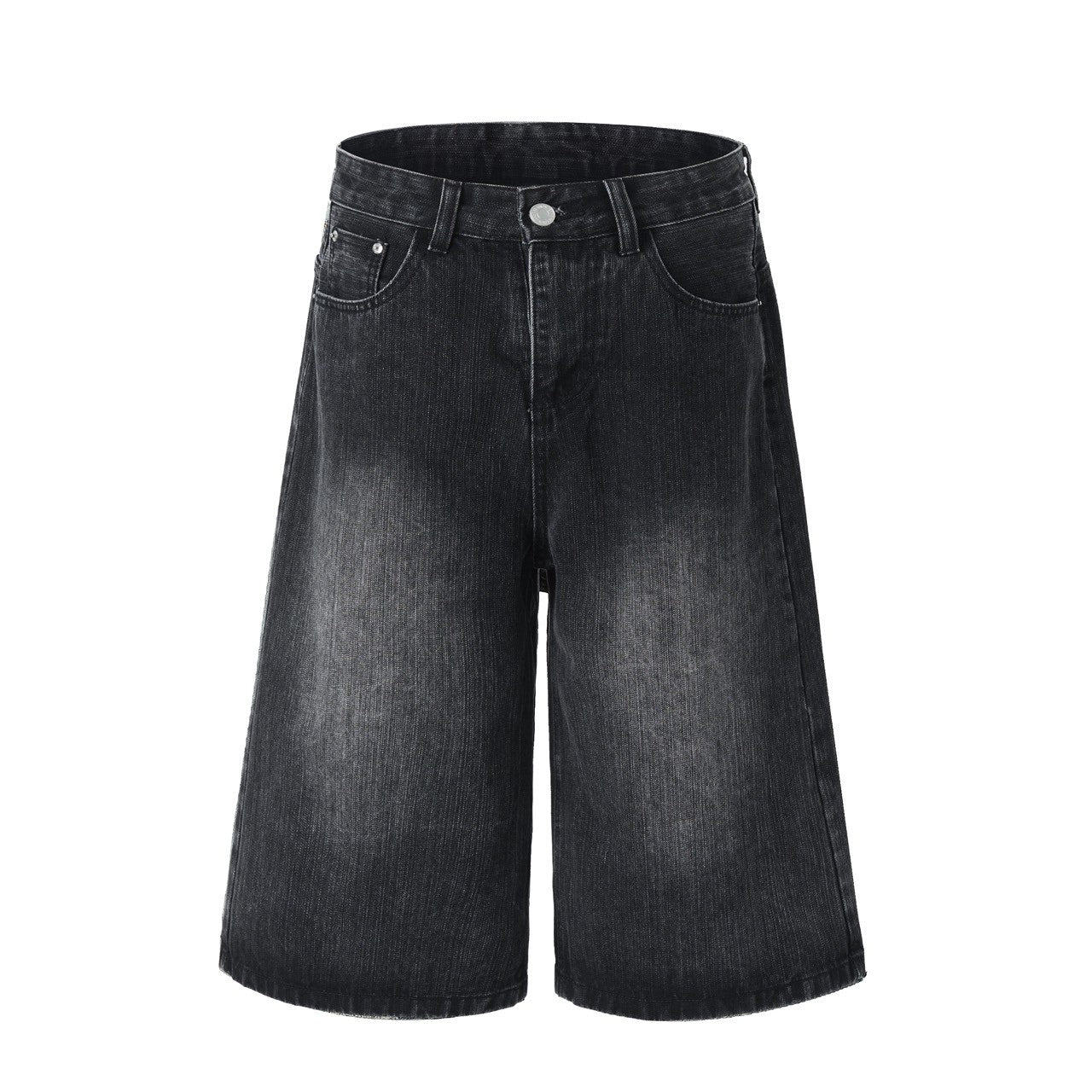 【4/1 發售】高磅 刷色七分丹寧褲