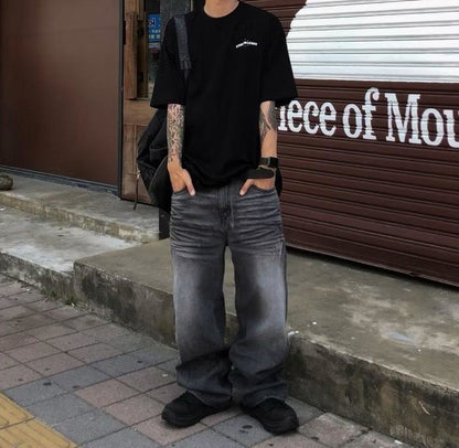 歐美哥德字體 BOXY上衣
