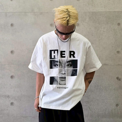 韓國🇰🇷 VENTIQUE 像素相片短袖