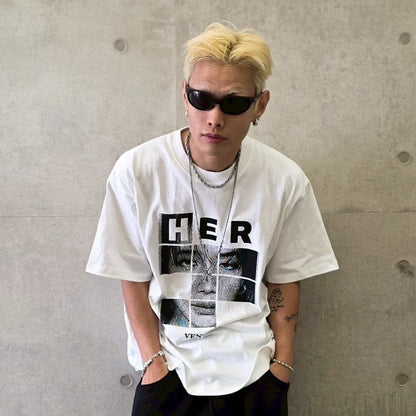韓國🇰🇷 VENTIQUE 像素相片短袖
