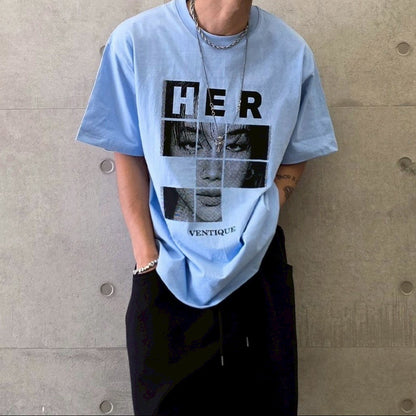 韓國🇰🇷 VENTIQUE 像素相片短袖