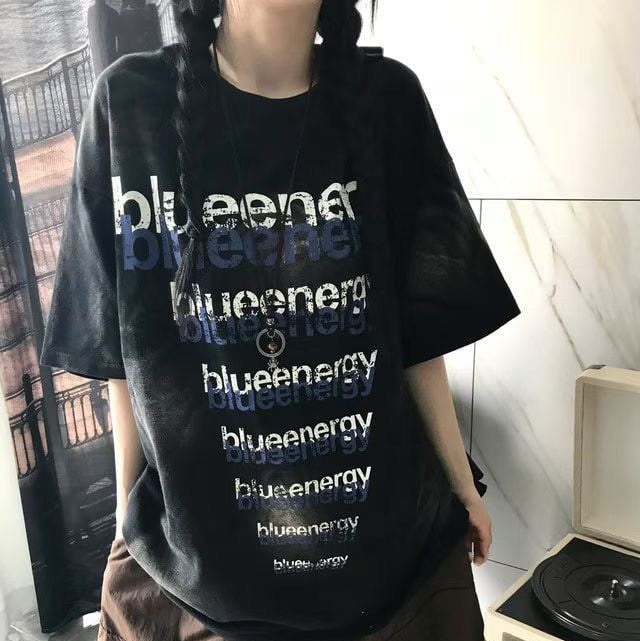 韓國🇰🇷 Blueenergy 水洗漸層 短袖