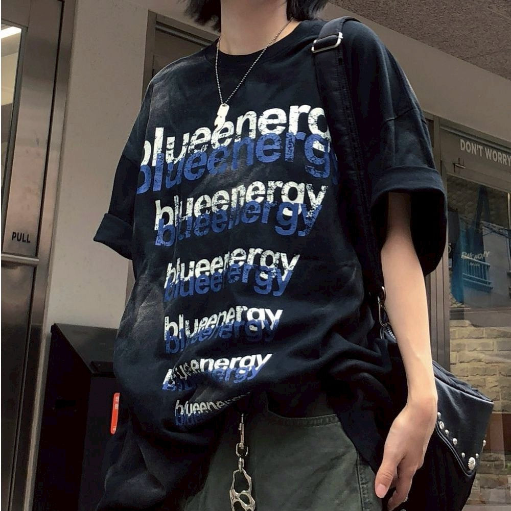 韓國🇰🇷 Blueenergy 水洗漸層 短袖
