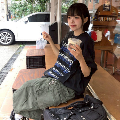 韓國🇰🇷 Blueenergy 水洗漸層 短袖