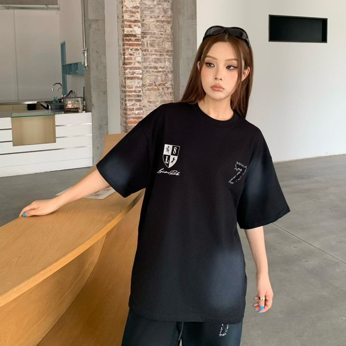 韓國🇰🇷 中世紀劍盾 7 漸層短袖