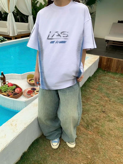 韓國🇰🇷 LAS 紮染 短袖
