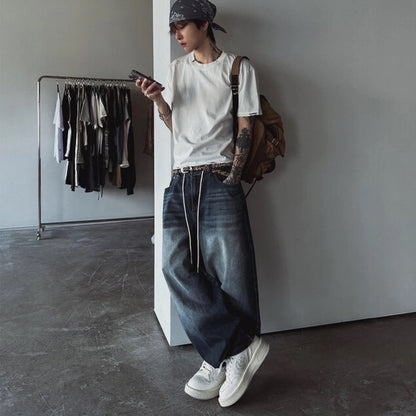 韓國🇰🇷  GARMENTS Boxy 破壞短袖