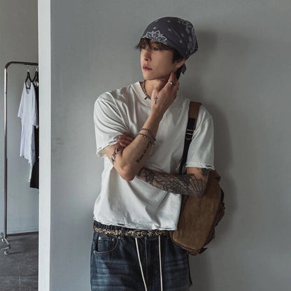 韓國🇰🇷  GARMENTS Boxy 破壞短袖