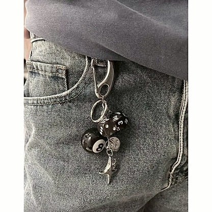 黑八號球🎱 高階 掛件鑰匙圈