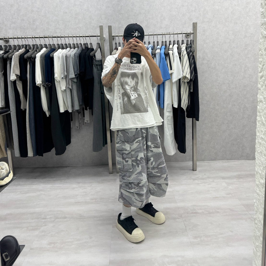 06 JP 滿鑽 迷彩傘兵 七分褲