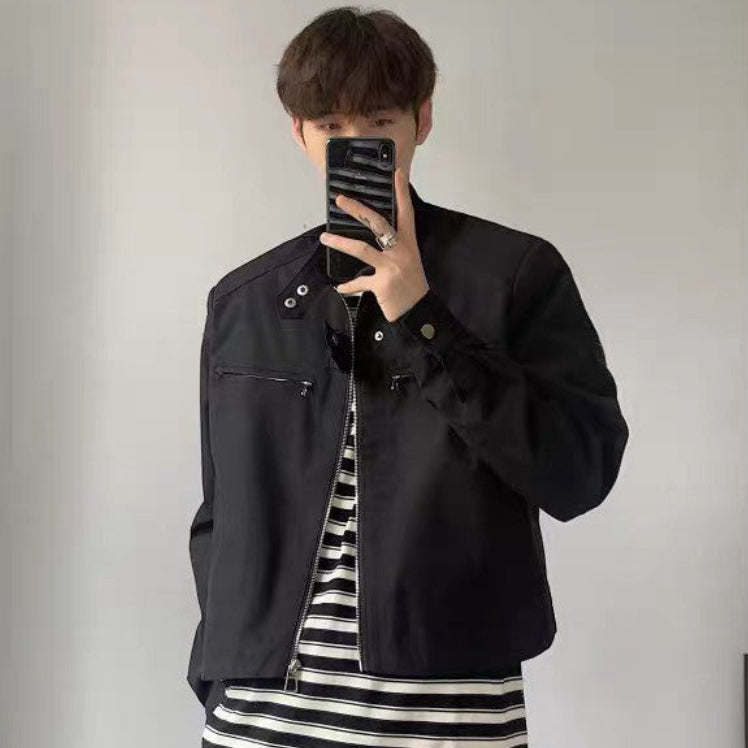 07 正韓店 V釦 Boxy 西裝短版外套