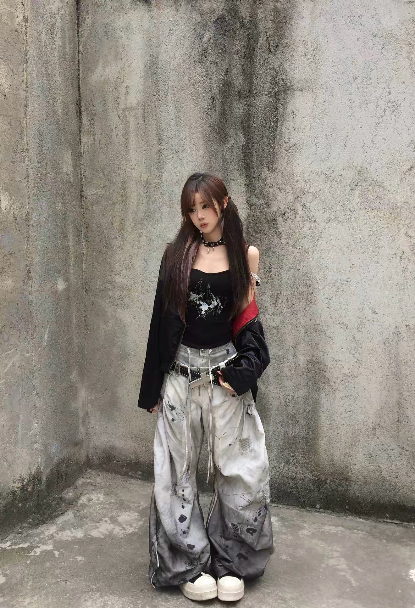 08 正規 重工剪裁 多處設計 漸層丹寧