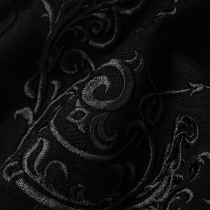 09 YKK 歌德藤蔓刺繡 喇叭丹寧褲