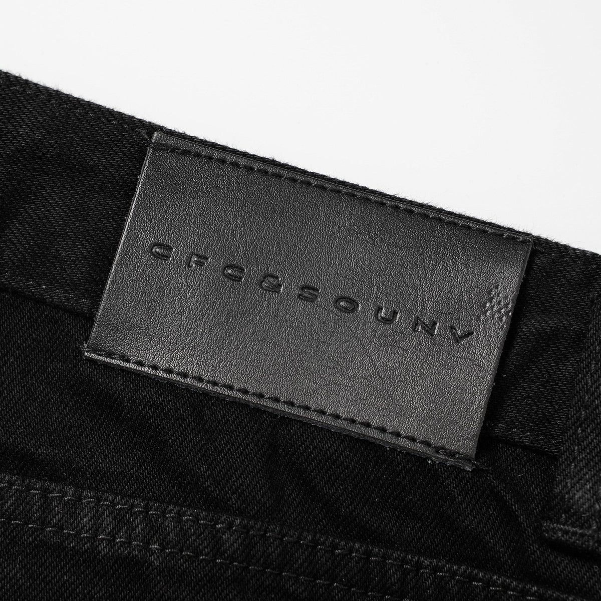 09 YKK 歌德藤蔓刺繡 喇叭丹寧褲