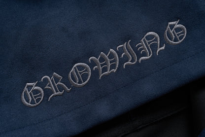 99麂皮絨 歌德星星刺繡 短版外套