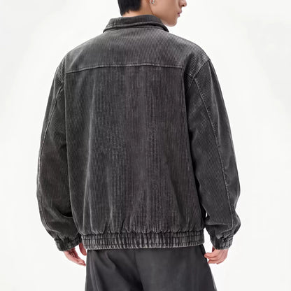 08 超高質 重磅絨水洗 蝙蝠口袋 外套