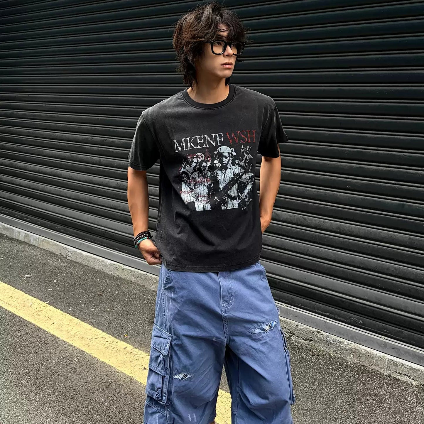07 SMK 復古 黑人AK Boxy 短袖