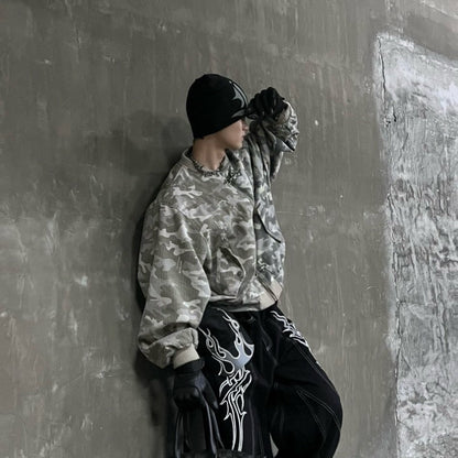 限量 日規 カモフラ 迷彩撞色飛機扣夾克【頂匠工藝】