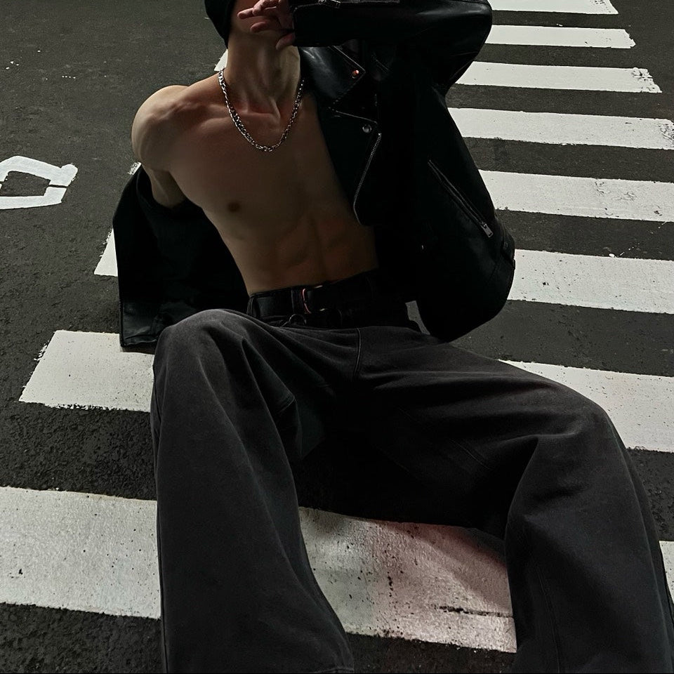 正韓開版 韓系高腰雕塑丹寧褲