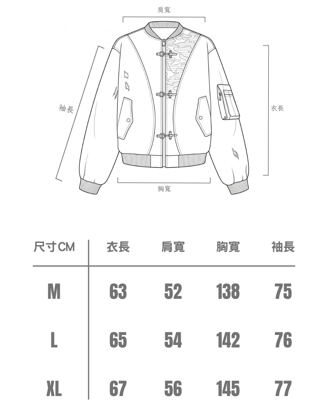 限量 日規 カモフラ 迷彩撞色飛機扣夾克【頂匠工藝】
